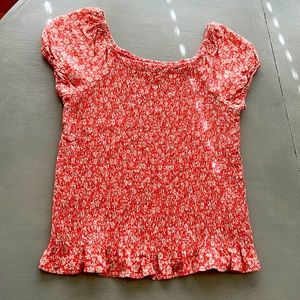 Flower Printed Art Class Shirt